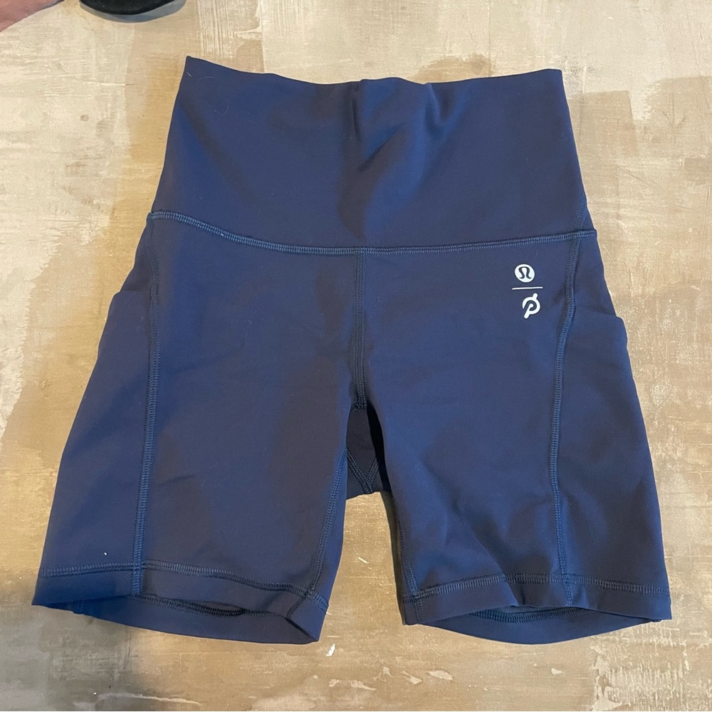 lululemon athletica Deep Blue Bike Shorts